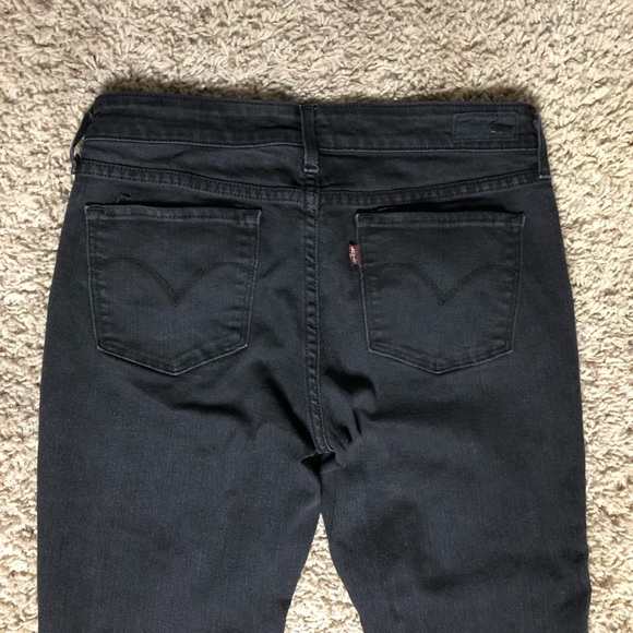 Levi’s Black Denim Modern Rise Skinny Denim Curve - Picture 5 of 6